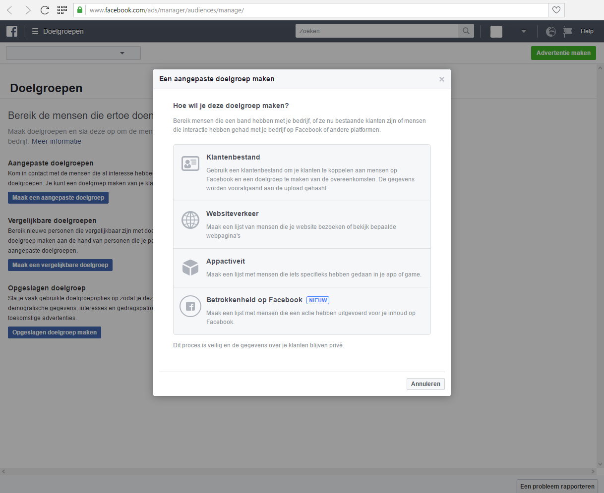 Hoe Op Facebook Een Aangepaste Doelgroep Aan Te Maken & Te Uploaden2