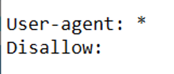 robots.txt disallow example