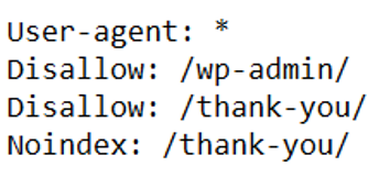 robots.txt disallow example