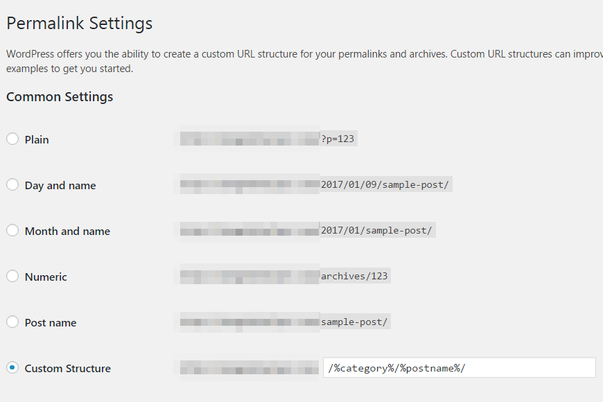 permalinks example