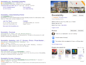 Site links snapshot