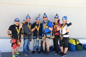 Group Photo Over The Edge