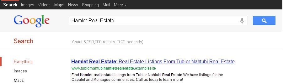 Title Tag and Meta Description in Google Search Results