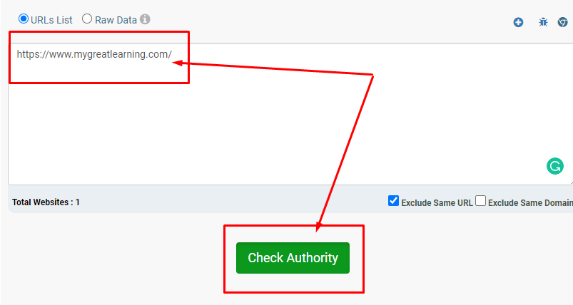 check authority