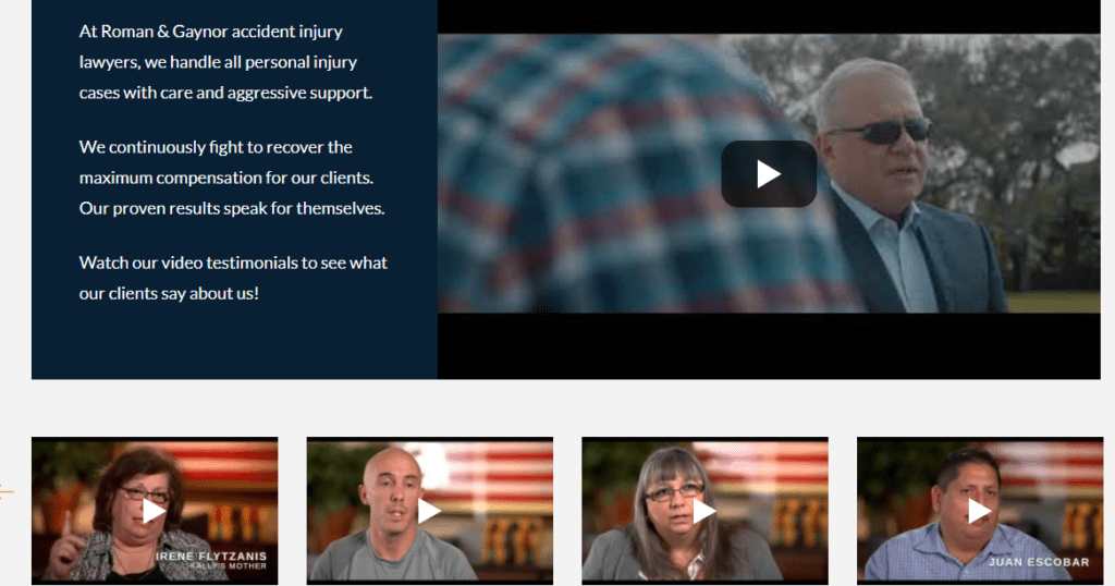 testimonial videos