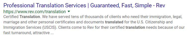 Professional Translation Services